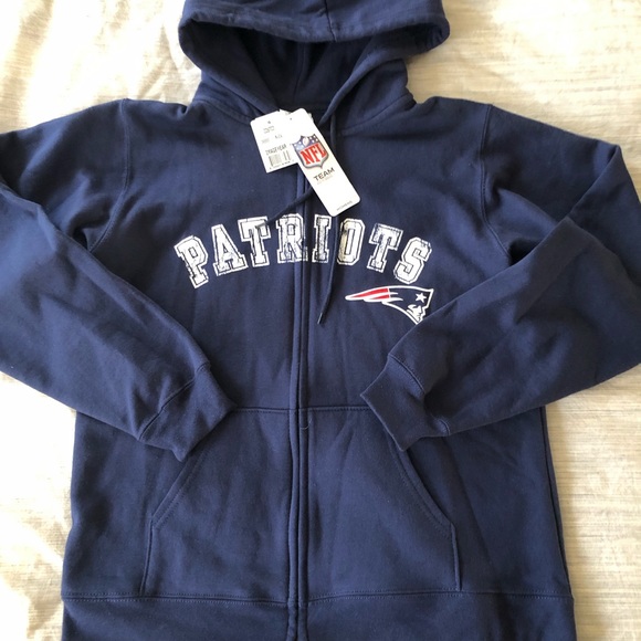 New England Patriots official zip up Hoodie - Picture 6 of 8